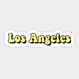 Los Angeles Yella Sticker